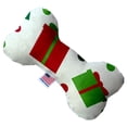 thumbnail image 2 of Mirage Pet 1285-CTYBN6 All the Presents Canvas Bone Dog Toy - 6 in., 2 of 2