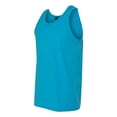 thumbnail image 2 of Hanes X-Temp Men`s Performance Tank, XL, Neon Blue Heather, 2 of 3