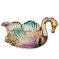 thumbnail image 1 of Elegante frutero de cisne, plato central de cristal artístico for dulces y decoración del hogar, 11,6 pulgadas, 1 of 6