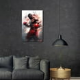 thumbnail image 5 of Boxing Poster, Inspirational Boxing Art Canvas Painting, Boxing Poster Print, Men's Room Wall Poster Decorative Painting, 5 of 6
