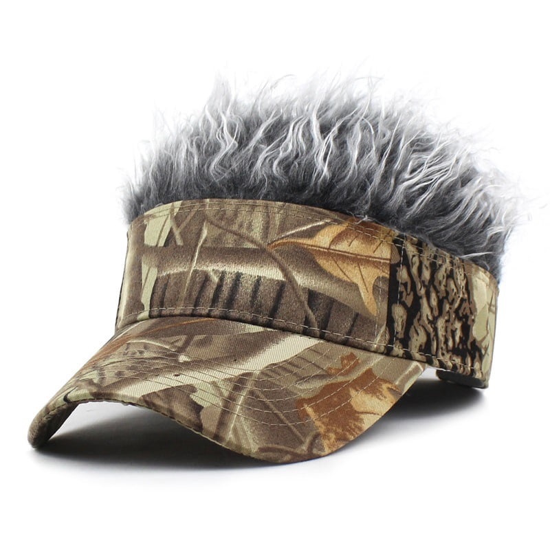 Caps Men's Wigs Hats Women's Hats Dark Brown