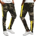 thumbnail image 5 of Aojekbee Men's Casual Sports Pants, Camouflage Letter Print Sweatpants Trousers for Gym Fitness, 5 of 6