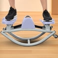 thumbnail image 6 of Rock Stepper Step Side-to-Side Lateral Rocking Fitness Stepper Machine for Home Workout with Digital Resistance Bands Machine & Mat Purple, 6 of 10