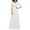 summer dresses for women-White, variant on Homenesgenics Summer Dresses for Women under $10 Women Appear Thin 3/4 Sleeve Lace V-Neck Maxi Dress Dress Womens Dresses for Wedding Guest Pink XL