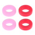 thumbnail image 4 of 2x2 Pares De Ganchos De Silicona Antideslizantes Para , Rojo Y Rosa tal se describe shamjiam Consejos de ganchos para las orejas de anteojos, 4 of 9