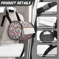 thumbnail image 6 of ZIATUBLE Strawberry Toilet Paper Holder Dustproof Paper Towel Dispenser with Adjustable Strap Paper Towel Roll Storage Bin Washable Traveling Toilet Paper Roll Bag Carrying Cases, 6 of 7