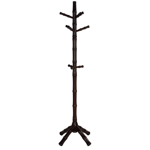 Cortesi Home Monica Coat Rack, Mahogany