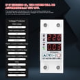 thumbnail image 4 of Double Affichage Intelligent Réglable Surtension Sous-Tension Surintensité Dispositif Home Auto-Réinitialisation Blanc, 4 of 7