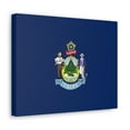 thumbnail image 2 of Maine State Flag Canvas Vibrant Wall Art Unframed Home Decor, 2 of 13