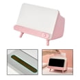 thumbnail image 1 of Soporte para teléfono móvil Dispensador flexible en forma de TV Estuche organizador Soporte móvil Soporte de almacenamiento Estante de escritorio rosa Baoblaze Titular de la ayuda del teléfono celular, 1 of 8