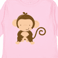 thumbnail image 4 of Inktastic Happy Monkey Boys or Girls Long Sleeve Toddler T-Shirt, 4 of 5