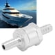 thumbnail image 2 of M Buder Válvula De Retención Unidireccional De Aleación De Aluminio Universal Para Tubos De Combustible Gasolina Diesel Aceite Agua Tamaño 8mm 0.32 Pulgadas Para Automóviles Y Barcos, 2 of 9