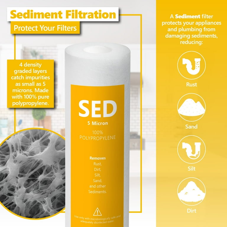 Water Filter System Easy To Install Uinversal Under Sink Water Filter System Replacement Cartridges With 1 4