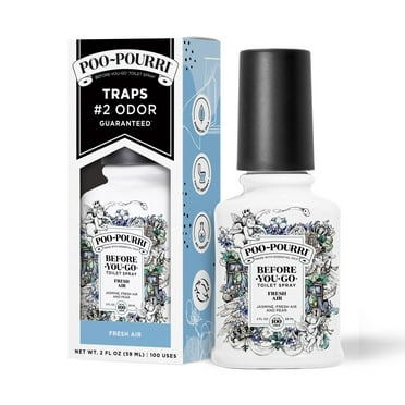 Pack of 6, Poo Pourri Before-You-Go Fresh Air Toilet Spray, 2 oz