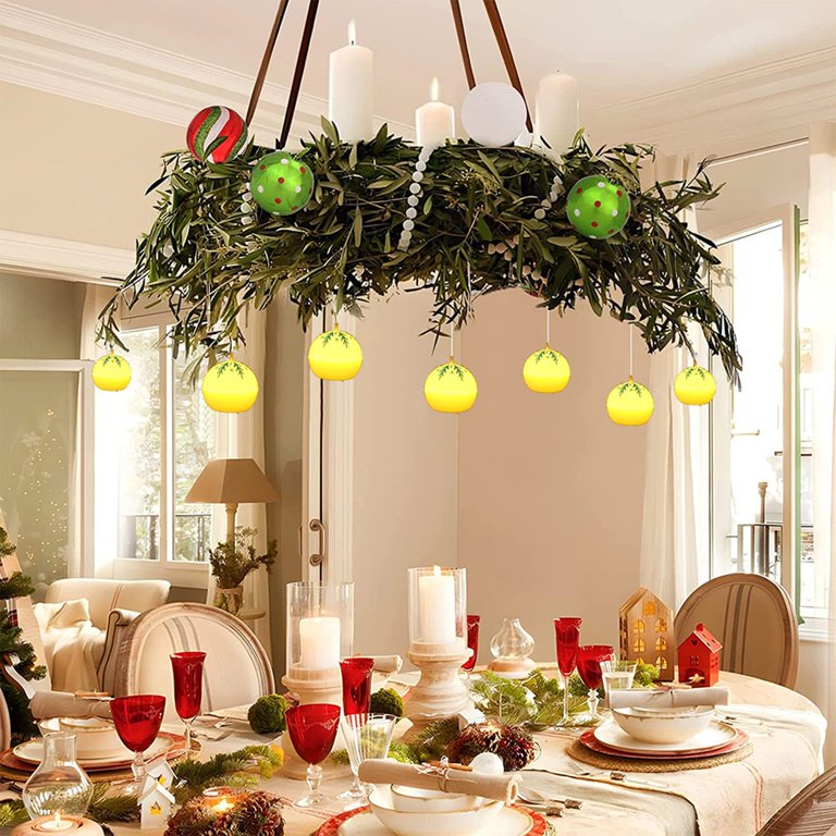 How to Hang Floating Christmas Ornaments