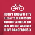 thumbnail image 3 of CafePress - Handsome Ride Bike T Shirt - Men's Classic Graphic Cotton T-Shirt, 3 of 4