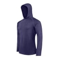thumbnail image 5 of MEZZALL Sweatshirts For Men Solid Color Long Sleeve Hoodies Lightweight Pullover Sun Shirt Outdoor Athletic Casual Wear Comfortable Breathable Basic Daily Stylish Travel Tops, 5 of 5