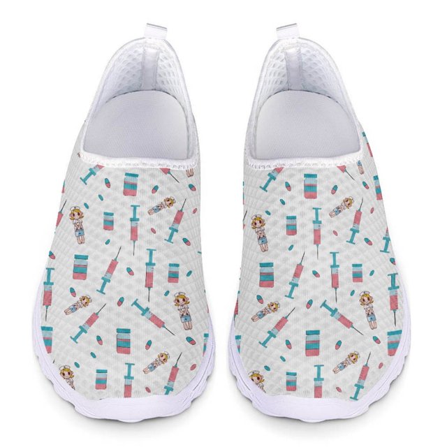 Nuestras zapatillas para correr están hechas de material EVA de alta calidad como suela. Adopta el diseño de malla superior, que puede ampliar las características agradables para la piel y transpirabl