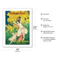 thumbnail image 2 of Risanatevi (Cure Youself) - Colonia Arnaldi Ladies Spa - Vintage Advertising Poster by Leonetto Cappiello c.1922 - Bamboo Fine Art 290gsm Paper Print (Unframed) 18x24in, 2 of 4
