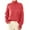 Watermelon Red, variant on Lindreshi Womens Sweaters Fashion Women Long Sleeve Round-Neck Pullover Solid Color Casual Blouse Tops