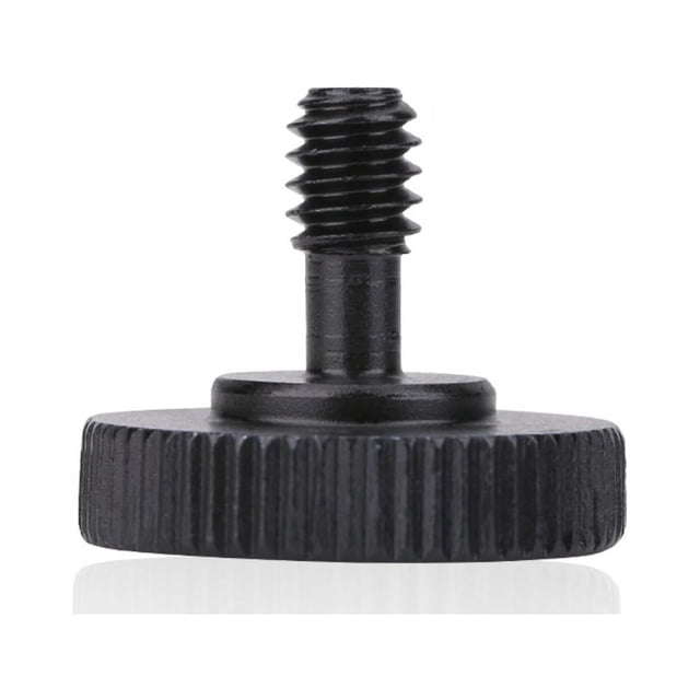 POCREATION Flash Light Screw Adapter, 1/4in Screw Adapter, 10Pcs For Dual L-Shaped Camera Flash Bracket