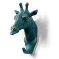 thumbnail image 2 of Gancho de Pared HERNGEE Cabeza de Jirafa Resina Bronce Rústico, 2 of 6