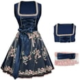 thumbnail image 2 of Women's German Dirndl Dress Traditional Bavarian Oktoberfest for Festival, 2 of 9