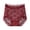 Wine, variant on Compression Underwear Women Womens Thin Breathable Mesh Lace Briefs Cropping Hip Lifting Low Waist Underwear Underwear for Women High-Waisted Black L