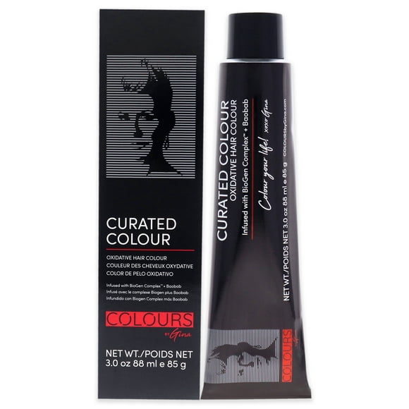 Color curado - 8.1-8B Rubio claro frío de Colors By Gina para unisex - Color de cabello de 3 oz
