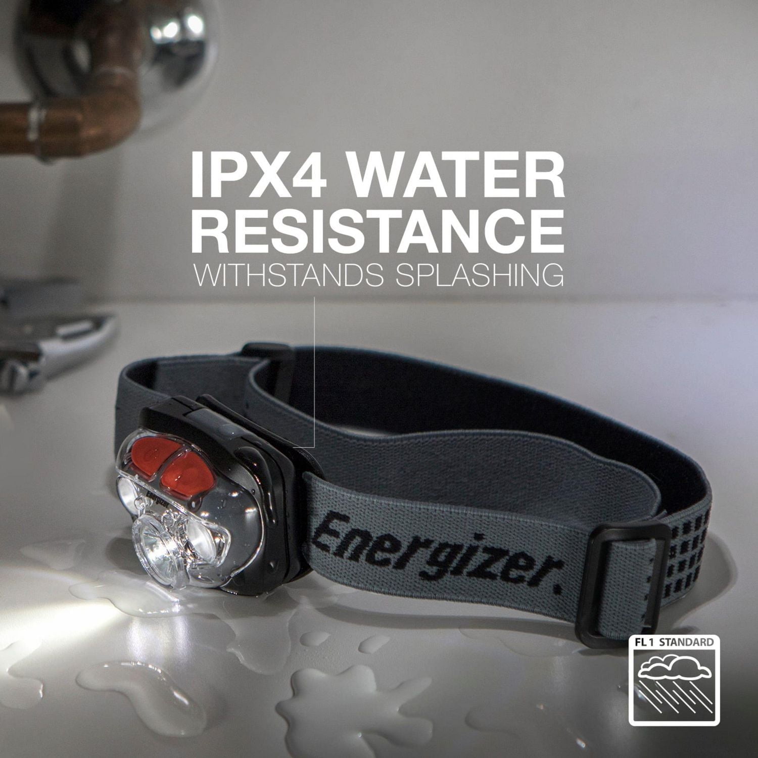 Energizer LED Vision HD and Focus Headlight + 3AAA batteries