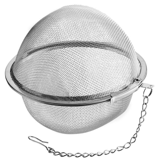 4" Stainless Steel Tea Ball Infuser with Chain