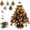C, variant on HaCpiu DIY Christmas Tree Mini Beaded Kits Set, 3D Wire Tabletop Seasonal Tree Beaded Kits Decor for Desk Mantel Shelf, Creative Christmas Holiday Craft Kit for Adults