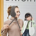 thumbnail image 3 of 1PC Earmuffs Gray Polyester Winter Casual Warm Earmuffs Plush Earmuffs Plus Down Earmuffs, 3 of 3
