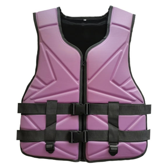 Wdgfv Girls Swimwear Life Jacket USCG Approved Flotation Device for Water Sports Surfing Sailing Kayaking Boating Swimming Fishing Purple L