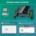 thumbnail image 2 of EUROA Switch Controller, Joy con Controller Replacement for Switch Pro Controller, Joy-cons for Nintendo Switch/OLED with Adjustable Turbo, 2 of 7