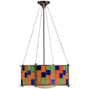 3 Light Utopia Nexus Pendant Nickel Finish