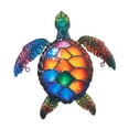 thumbnail image 2 of deevoka Hanging Sculpture Fence Home Decor Corridor Lake House Sea Turtle Wall Decor Style A, 2 of 9