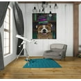 thumbnail image 3 of Epic Graffiti 'English Bulldog And Books,' by Fab Funky, Canvas Wall Art, 26"x30", 3 of 3
