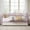 Purple-single sofa bed, variant on Sturdy Metal Daybed – Arched Headboard Sofa Bed with Steel Slat Support, Versatile Design for Living Room, Bedroom & Guest Room