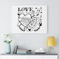 thumbnail image 2 of Scripture Walls  Love One Another Romans 12:10 Bible Verse Canvas Christian Wall Art Ready to Hang Unframed, 2 of 16