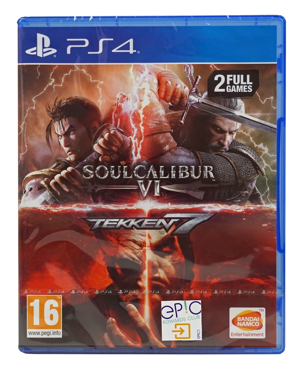 Soul Calibur VI and Tekken 7 Double Pack (PS4 - Playstation 4) - Walmart.com