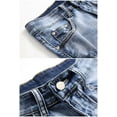 thumbnail image 4 of LZLER Ripped Jean Shorts Men Summer Stretch Men's Denim Shorts Pants, 4 of 6