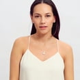 thumbnail image 4 of Set de Joyería para Mujer Oro 14k o Plata con Zirconia Cúbica LuckyLy, Juego de Collar y Aretes Mujer, Modelo Cleo Azul plateado UNITALLA, 4 of 6