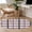 Pink, variant on Pink Black Plaid Round Area Rug 4 FT, Non Slip Indoor Outdoor Rug, Farmhouse Pink Black Checkered Washable Soft Circular Carpet Non-Shedding Floor Mat for Coffee Table Nursery Foyer Balcony