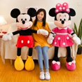 thumbnail image 2 of 40-100cm Stuffed Mickey&Minnie Mouse Plush Toy Soft Goofy Pluto Donald Duck Mickey Minnie Dolls Birthday Wedding Gifts for Kids, 2 of 5