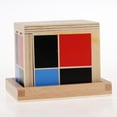 thumbnail image 3 of Set Of Montessori Binomial Kids Learning Algebra \u0026 Math Toy Educativo Hugo cubo binomial, 3 of 10