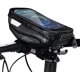 thumbnail image 1 of Bolsa impermeable para bicicleta, soporte para teléfono con bolsa impermeable para bicicleta con cubierta para pantalla táctil, teléfonos móviles de menos de 6,5", 1 of 5