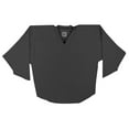 thumbnail image 2 of PEARSOX 100 Denier Blank Polyester Hockey Jersey - Black (Adult X-Large), 2 of 3