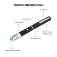 ZNGGUDZ Exciting High Power Professional Laser Pointer with Light Meter