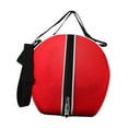 thumbnail image 2 of Esquirla Sac de Basketball Rangement d'Équipement de Sport Support de Sac pour Ballon Simple Sac à Dos Pratique Sac de Ballon de Soccer pour Exercice de Soccer Rouge, 2 of 8